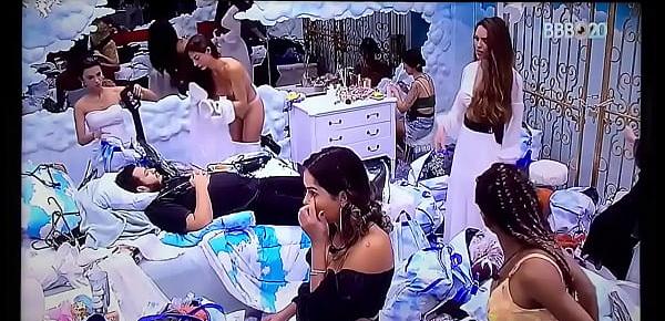  BBB 20 - Mari Gonzáles pelada no Big Brother Brasil